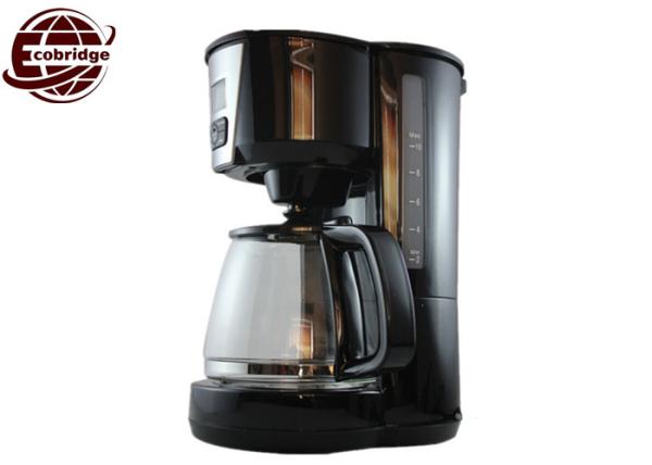 Aluminum Glass Office Home Drip Coffee Makers , 8-10 Cups Basic Drip Coffee