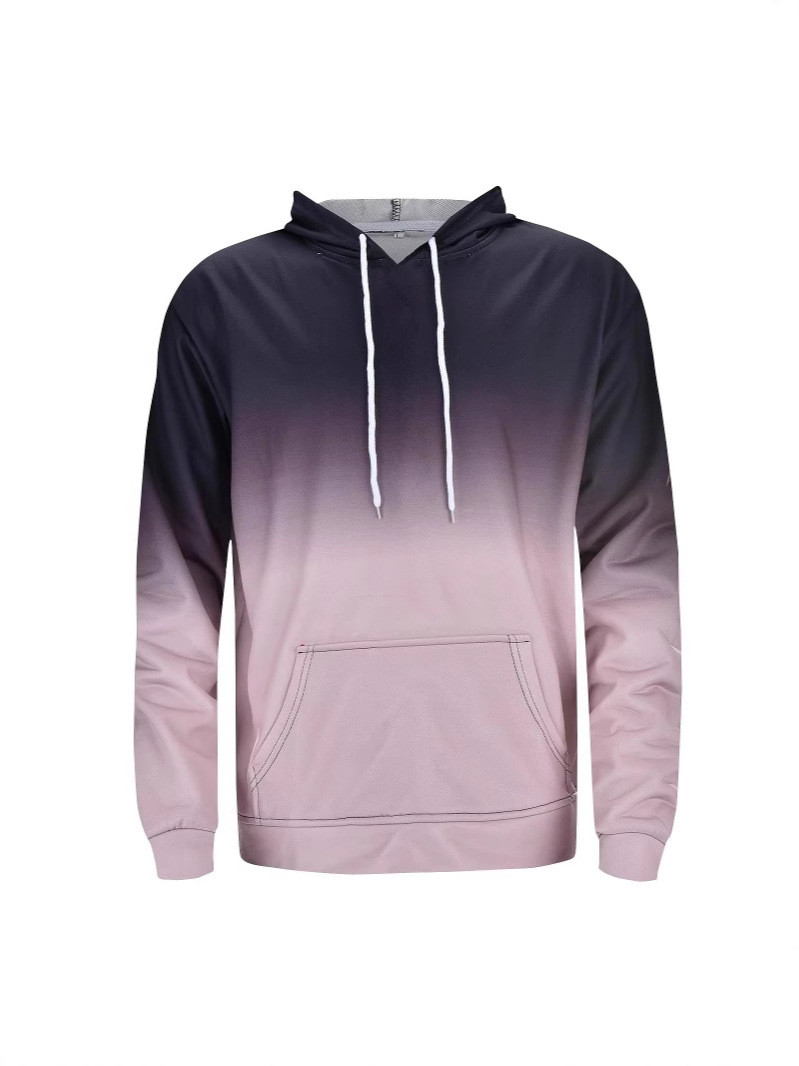 Hip-hop Hooded Sweatshirt Sublimation Soodie Oversize Casual Custom Pattern Logo