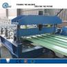 Buy cheap 7000*1500*1400mm Roof Panel Roll Forming Machine Omron Encoder from wholesalers