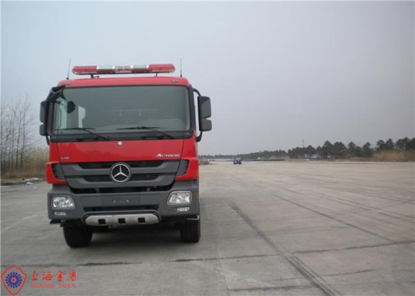 Buy cheap Mercedes 8X4 Drive Six Seats Commercial Foam Firefighting Truck Huge Capacity from wholesalers