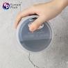 Buy cheap Round mini lunch box refrigerator crisper kitchen bento box plastic PP storage sealed case from wholesalers