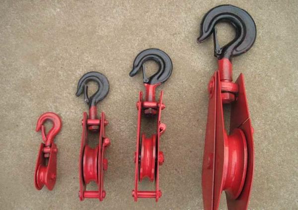 Buy cheap Steel Lifting Hoist 0.5t Single Sheave Pulley Block from wholesalers