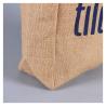 Buy cheap Shopping Burlap Eco Friendly Reusable Jute Tote Bags from wholesalers