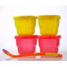 Buy cheap 2pcs BPA Free Airtight Plastic Baby Food Storage With Spoon from wholesalers