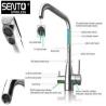 Buy cheap SENTO Lead Free Healthy Single Handle Water Filter RO Faucet Stainless Steel304 Ss316 Material Brush Finished from wholesalers