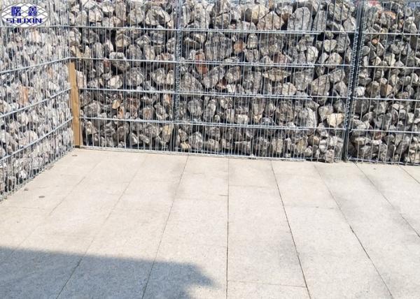Buy cheap Outdoor Welded Mesh Gabions / Galvanized Wall Basket Fast Delivery from wholesalers