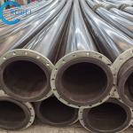Wear Resistant UHMWPE Pipes With Flanges Accessories