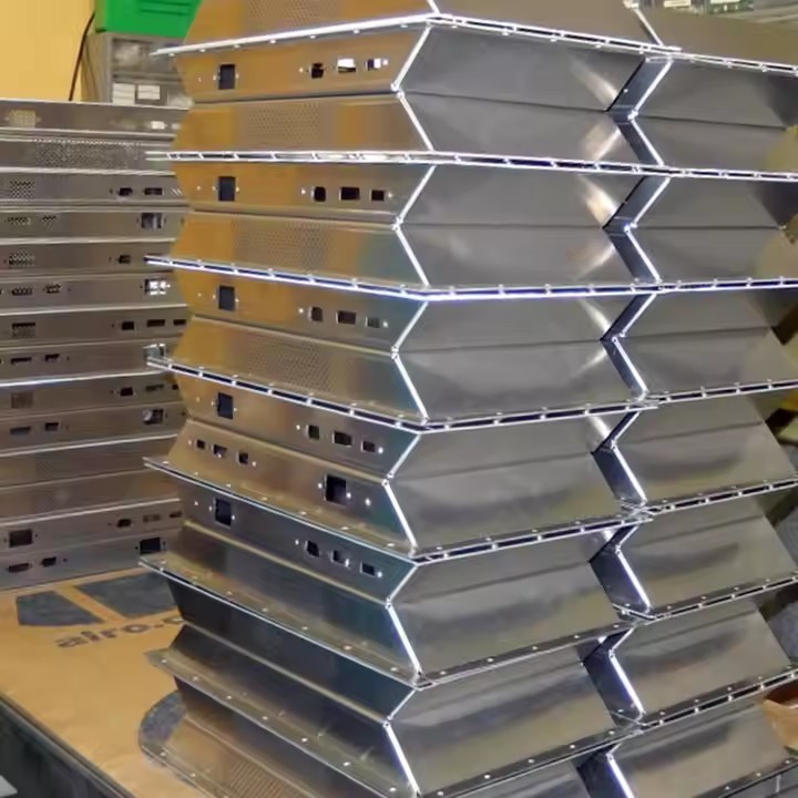 Custom Precision Sheet Metal Stainless Steel Processing Welding Bend Laser Cut Service Metal Stamping Sheet Metal Fabrication