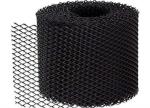Buy cheap Black Coated Leaf Guard Gutters , Small Holes Metal Gutter Guard 500mm Width from wholesalers