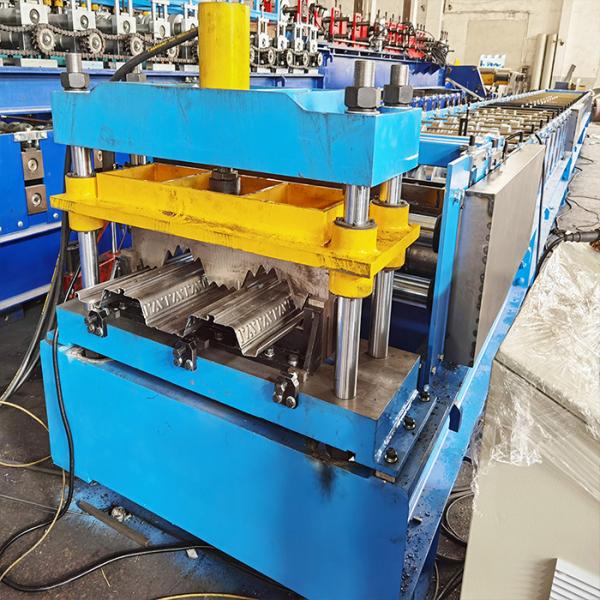 Buy cheap 3Ph Floor Metal Deck Forming Machine Glazed Roll from wholesalers