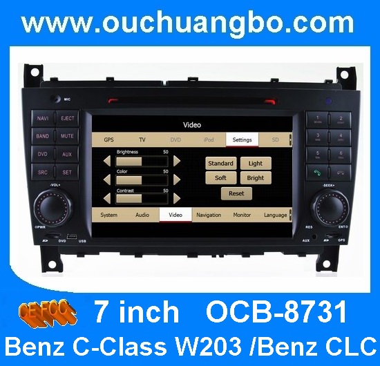 Mercedes Benz C-Class W203 /Benz CLC car audio player radio bluetooth RDS OCB-8731