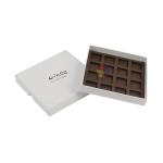 Manufacturer Customized Logo Food Gift Packaging White Chocolate Box Design With