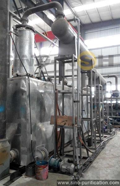 Buy cheap 5T/D Degassing Distillated Engine Oil Purifier 16KW Oil Regeneration from wholesalers