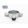 Buy cheap 20mm 25mm 32mm BS4568 Conduit Circular Box Three Tee Way Malleable Iron Box from wholesalers