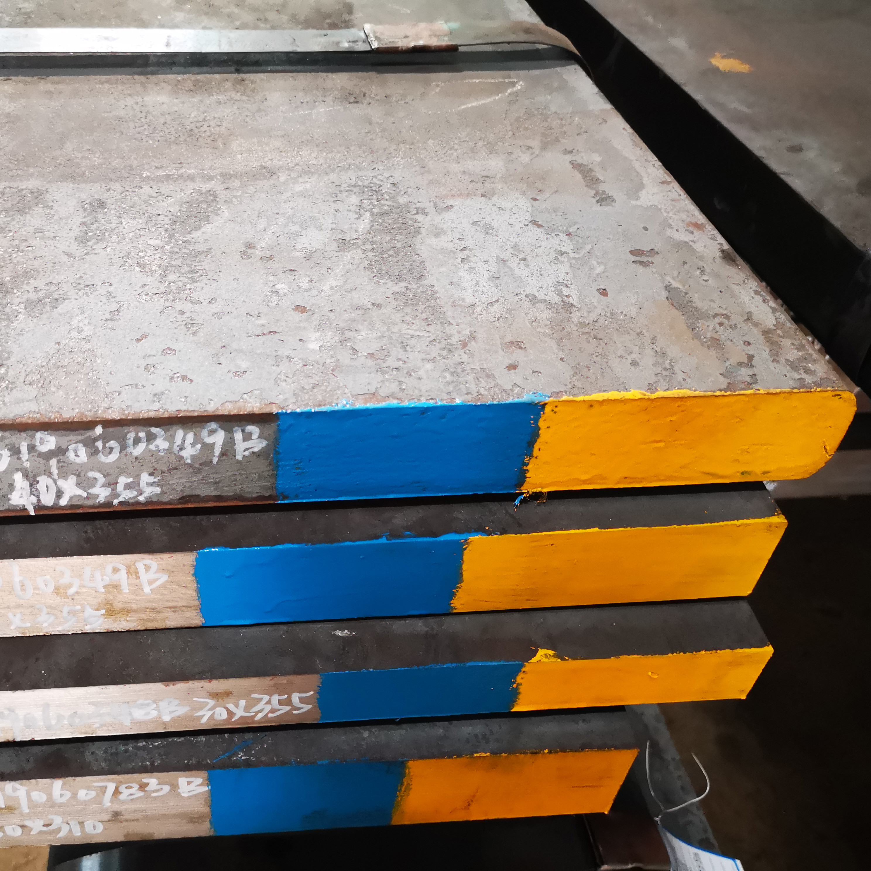 2000-5800mm Length Steel Flat Bar AISI D3 / Cr12 / Assab Xw-5 / DIN 1.2080