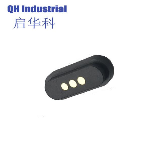 Buy cheap Gold Plated 12V 1A 5V 2A Male And Female Data Transmission Pogo 3 4 5 6 7 Pin Magnetic Pogo Pin Connector from wholesalers