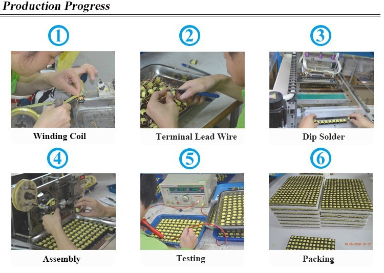 Customized Primary Voltage AC 110V 240V 230V Miniature Current Transformer for Communication Products and Medical Instruments