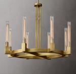 Buy cheap Antique Bronze Vintage Farmhouse Chandelier With E12 / Candelabra Bulb Base from wholesalers