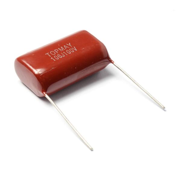 Buy cheap CL21 Metallized Polyester Film Capacitor 10uF For Audio 106J100V P27.5mm from wholesalers