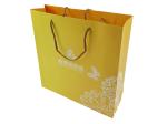 Buy cheap Gold Color Paper Printing Customized Logo Embossing Rigid Cardboard Material Big from wholesalers