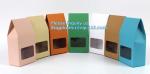 Staple Food grade kraft paper bags, stapled kraft bag, stapled bread kraft bag