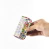 Buy cheap 9.6cm * 5cm Horse Grooming Comb Hot Stamping Small Flower Pattern from wholesalers