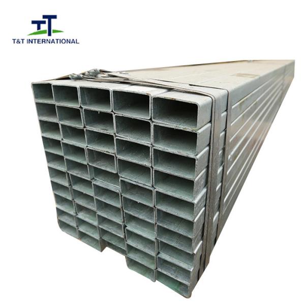 Buy cheap Accurate Galvanized Rectangular Tubing Non Deformation Industrial Grade from wholesalers