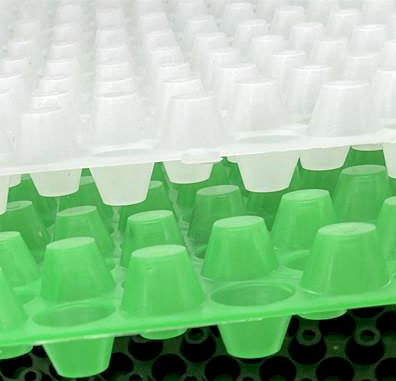 PE Core Material Concave Convex Water Storage and Drainage Board for Roof Construction