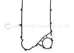 Well Equipped Plate Heat Exchanger Parts , Heat Gasket Long Durability Reusable