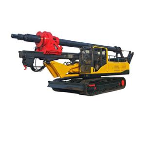 Wholesale 35m Depth Crawler Mounted Rotary Water Well Drilling Rig 154KW Engine Power from china suppliers