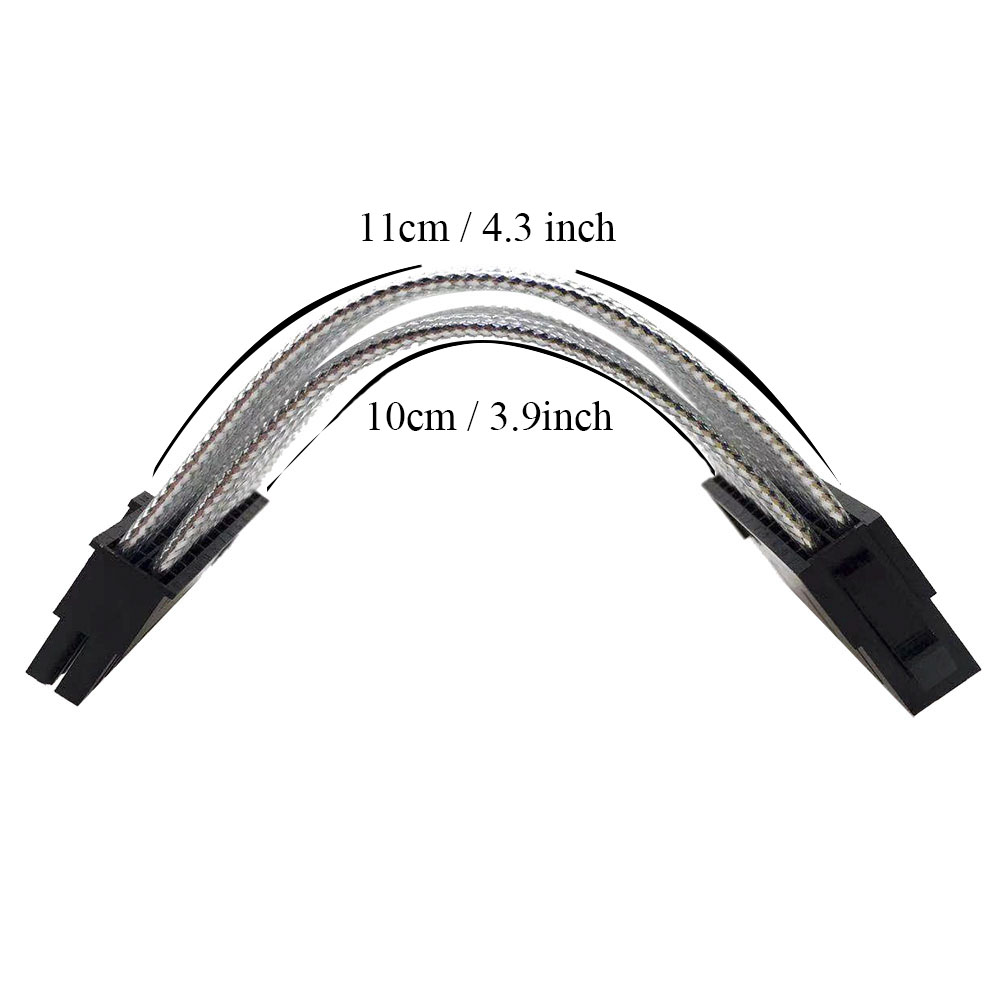 Wire Harness Power Supply Cable 24 pin ATX Male To Female 18AWG for Main Board