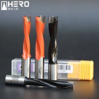 Buy cheap Carbide Step Brad Point Drill Bits , Wood Boring Drill Bits High Wear Resistance product
