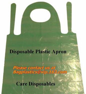 Plastic Clear Medical Disposable Polythene Apron,Disposable PE Personal Cleaning