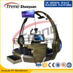 2 Player Outdoor Amusement Park 9D VR Simulator With Immersive VR Gaming
