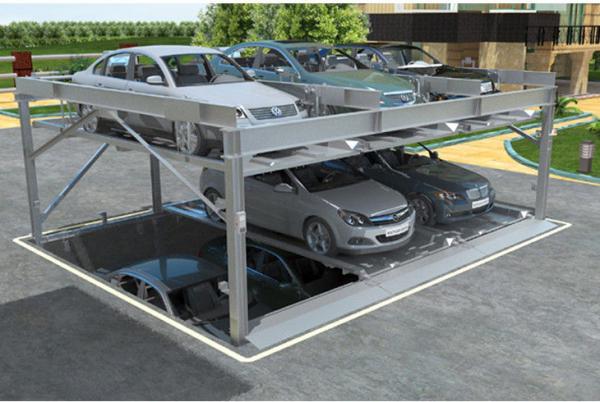 Buy cheap 3 Storey Commercial Parking Lifts PSH Multi Level Car Parking System from wholesalers