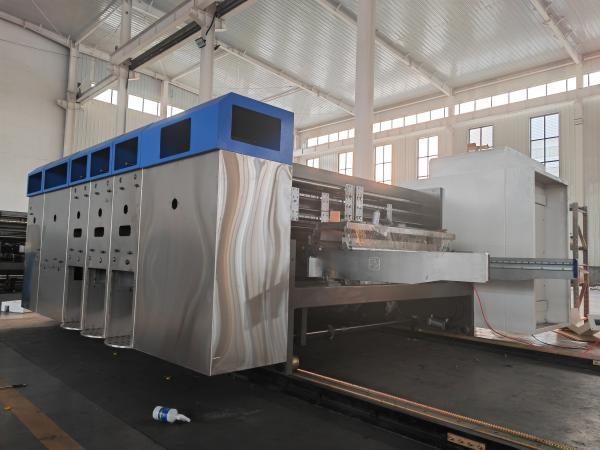 Buy cheap Jumbo Size Corrugated Carton Box Slotting Machine PLC Control from wholesalers