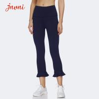 Buy cheap Women'S Bootcut Yoga Pants Capri Pants High-Waist Women'S Tummy Control 4 Way product