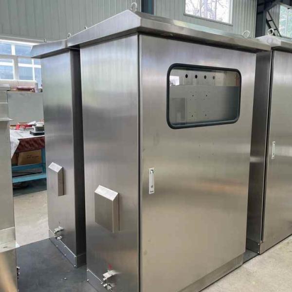 Buy cheap Square Waterproof Stainless Steel Electrical Box Outdoor Metal Electrical Junction Box from wholesalers