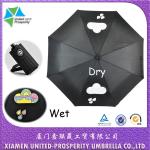 Cute Cloud Printing Windproof Fully Automatic Umbrella