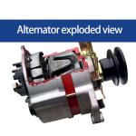 ZAX120 Excavator Water Tank Radiator 4448372 Hitachi ZX135 ZAX130
