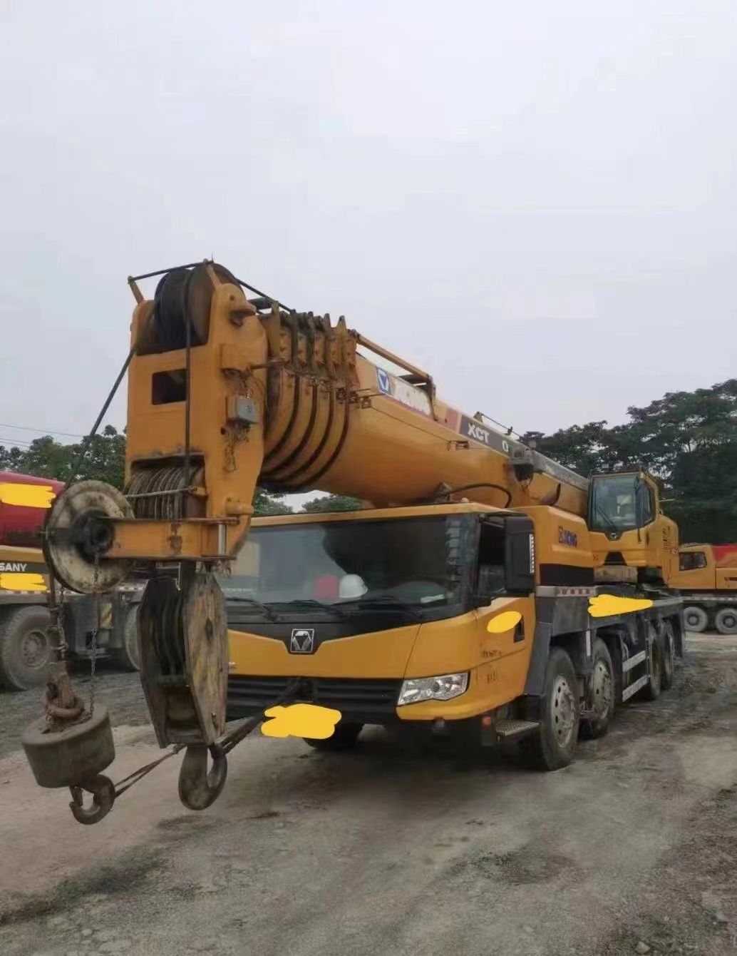 2015 China Top Brand Good Original Quality Xg 100t Mobile Crane Truck Crane All Terrain Crane for Sale at Best Price