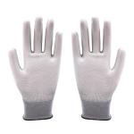 Comfortable PU Safety Gloves Agriculture Garden Gloves Seamless Breathable Knit
