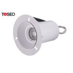 White / Black Fire Rated Trimless Downlights , 75mm Cut Out Downlights