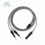 2 Pin Plug Silicone Surgical Consumables Bipolar Cable Reusable
