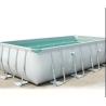 Buy cheap Lightweight PVC Inflatable Swimming Pool With Metal Frame Home Use Indoor from wholesalers