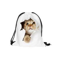 Buy cheap Polyester Cute Custom Drawstring Bags Lightweight Personalized product
