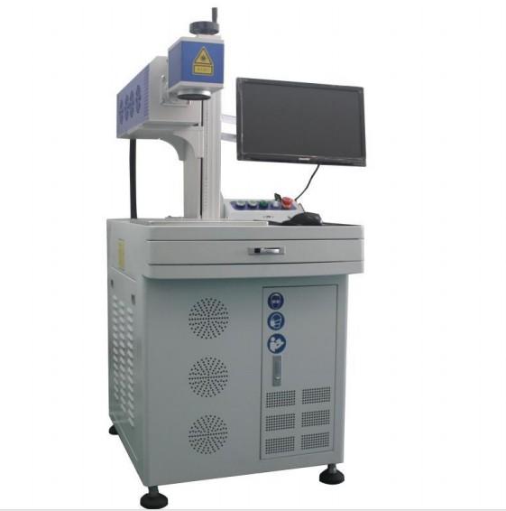 Buy cheap High Precision CO2 Laser Marking Machine for Leather Wood Pipe Marking from wholesalers
