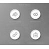 Buy cheap 40mm Steel Minifix Connecting Bolts With Dowel, Connecting Fitting for rta furniture from wholesalers
