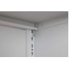Buy cheap Clothes Storage Steel Lockable Glass Door Filing Cabinet from wholesalers