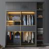 Buy cheap Bedroom Furniture Cloth Wardrobe MDF Sliding Door Storage Wardrobe Closet from wholesalers